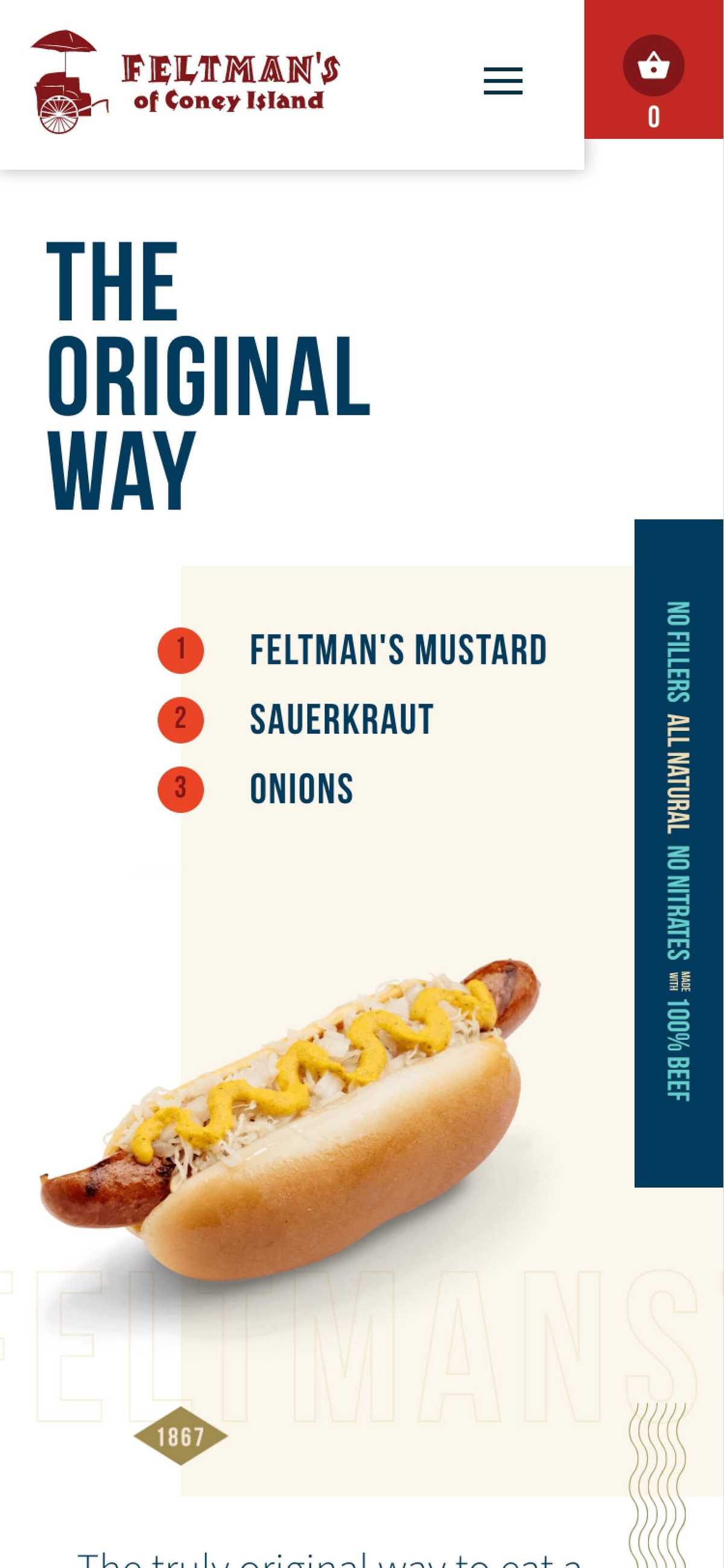 Feltman's Hot Dogs Brad Douglas